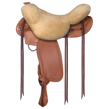 Load image into Gallery viewer, Lambskin seat saver - Western Saddle