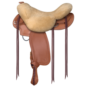 Lambskin seat saver - Western Saddle