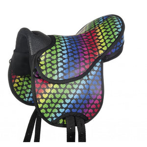 Colourful Shetland Pony Saddle Set