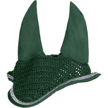 Load image into Gallery viewer, Deep Green Romy Ear Bonnet - Pony Size