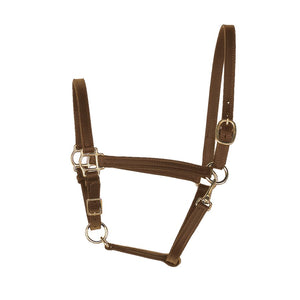 3/4" Leather Turnout Halter