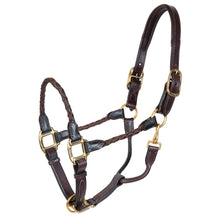 Load image into Gallery viewer, Braided Leather Halter