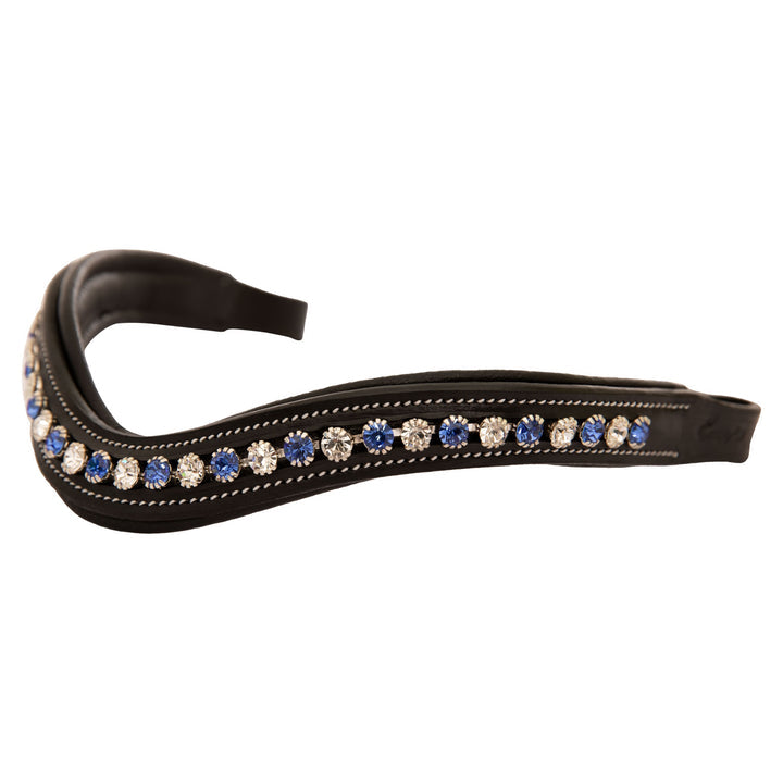 Blue/Clear Crystal Browband