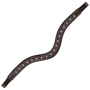 Blue/Clear Crystal Browband