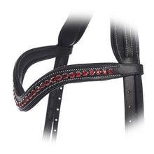 Load image into Gallery viewer, Red Crystal Browband