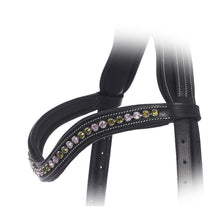Load image into Gallery viewer, Violet/Olivine Crystal Browband