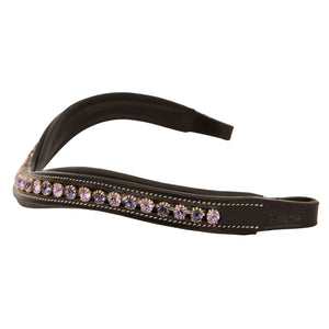 Violet/Tanzanite Crystal Browband