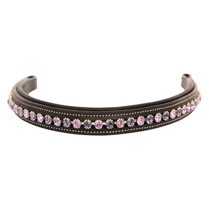 Violet/Tanzanite Crystal Browband
