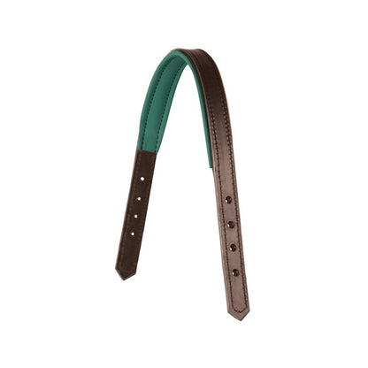 1" Custom Padded Leather Replacement Crown Piece