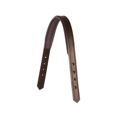 1" Custom Padded Leather Replacement Crown Piece