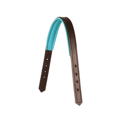 1" Custom Padded Leather Replacement Crown Piece