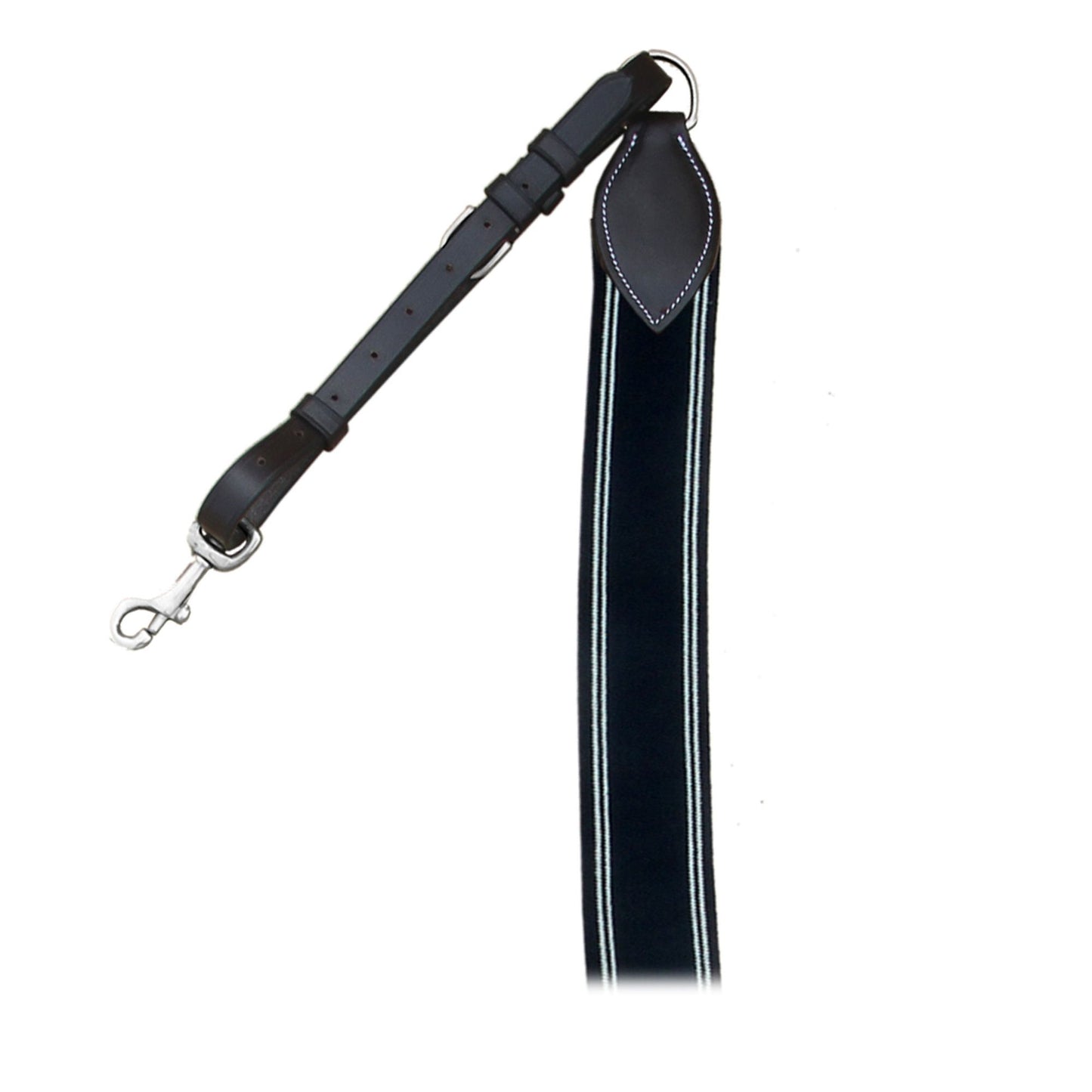 3 Point Breastplate - Navy/White Elastic