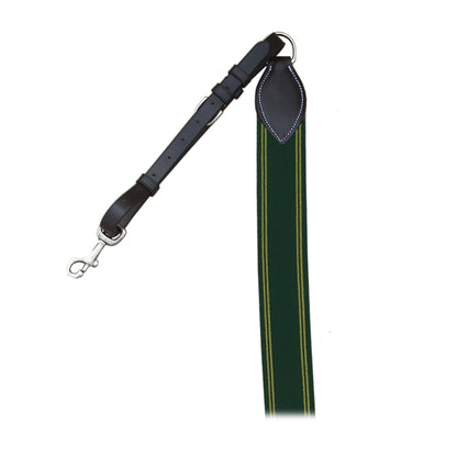 3 Point Breastplate - Green/Yellow Elastic