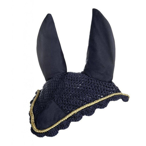 Deep Blue/Gold Ear Bonnet