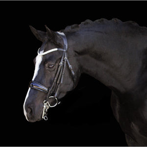 Amie Rolled Italian Leather Bridle - (Double)