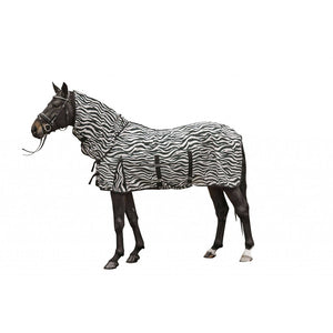 Zebra Fly Rug with neck