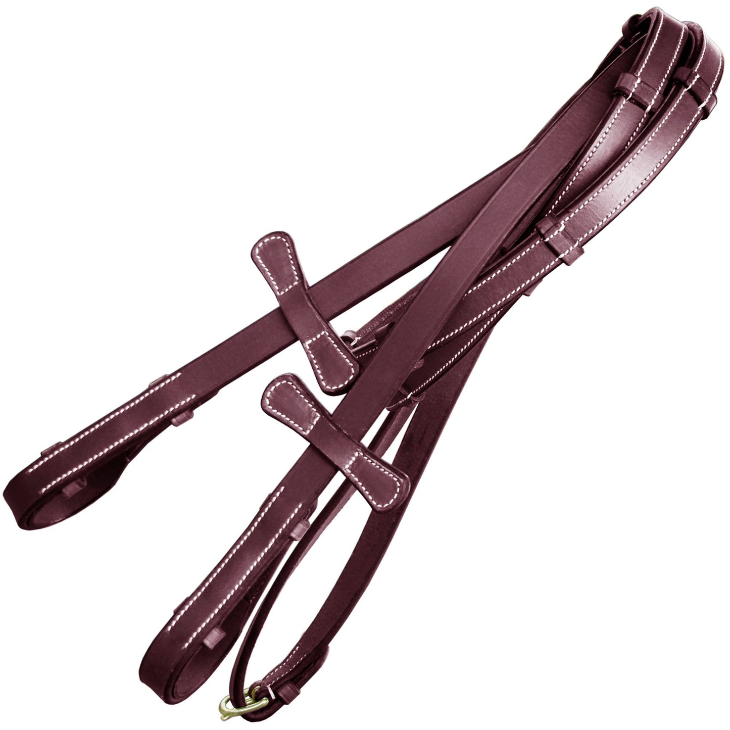 Rubber Lined Leather Reins