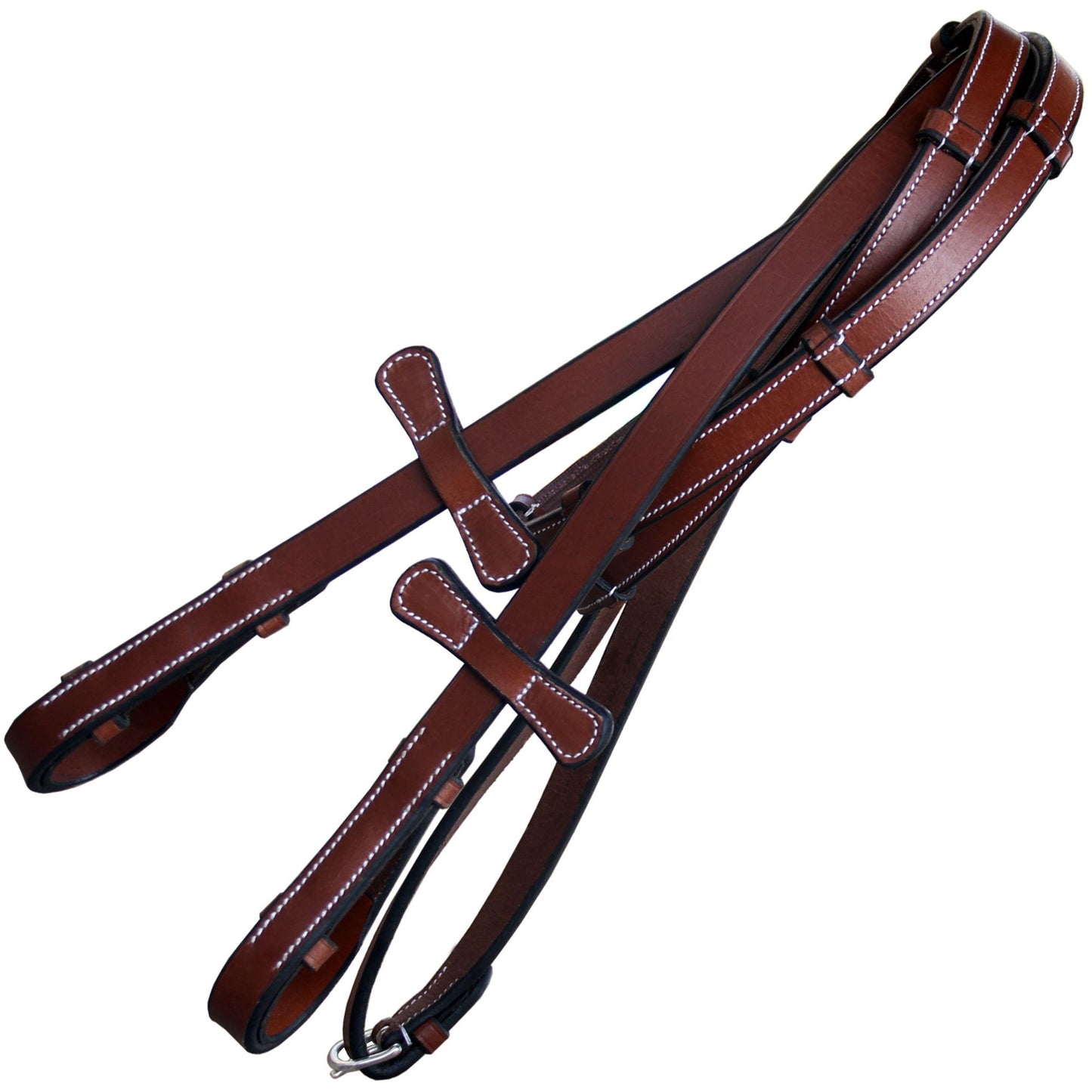 Rubber Lined Leather Reins