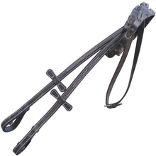 Load image into Gallery viewer, Fancy Stitch Double Laced Reins