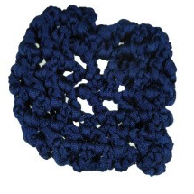 Load image into Gallery viewer, Crocheted Ribbon Hair Bun Net-Hamag-Tacklet