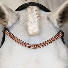 Load image into Gallery viewer, Rose Gold Crystal Browband