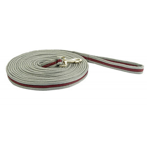 Deep Grey/Deep Red Lunge Line