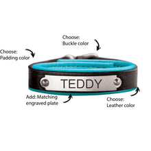 Load image into Gallery viewer, Custom Padded Bracelet with plate