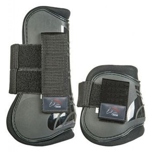 Black Tendon and Fetlock Boots - Cob/Full size