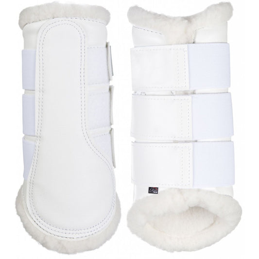 White Comfort Protection Boots - Warmblood size