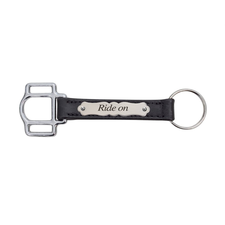 Halter Leather Key Chain w/plate – Tacklet