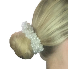 Load image into Gallery viewer, Pearl Hair Bun Scrunchie-Hamag-Tacklet