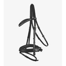 Load image into Gallery viewer, Bellissima Crank Bridle with Diamante Browband (No reins)