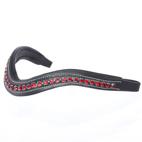 Red Crystal Browband