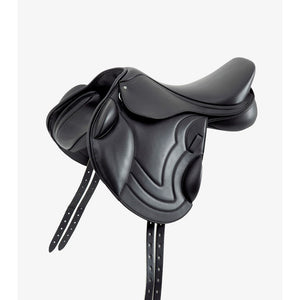 Bordeaux Synthetic Mono Flap Cross Country Saddle