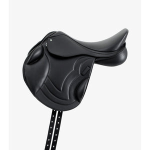 Bordeaux Synthetic Mono Flap Cross Country Saddle