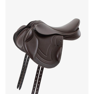 Bordeaux Synthetic Mono Flap Cross Country Saddle