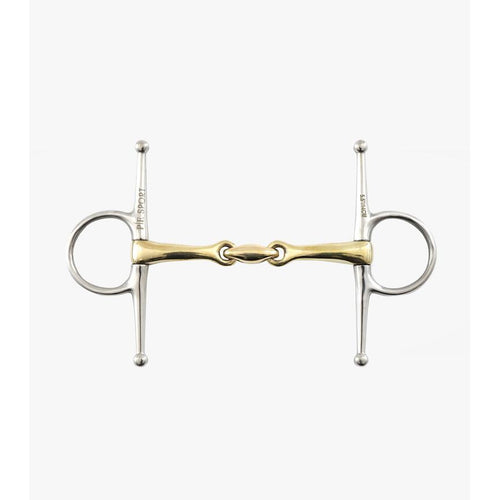 Brass Alloy Full Cheek Snaffle with Lozenge