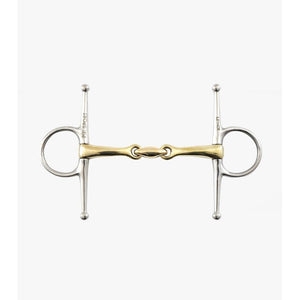 Brass Alloy Full Cheek Snaffle with Lozenge