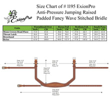 Load image into Gallery viewer, Fancy Stitch Anatomic Padded Bridle