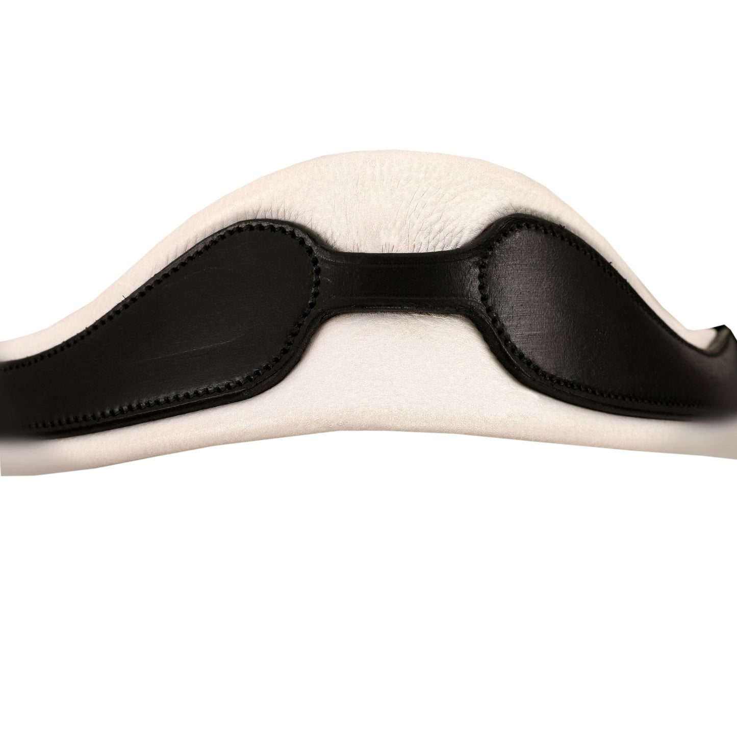 Anti-Pressure Comfort Padded Bridle with Diamontes and White padding