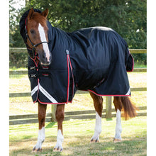 Load image into Gallery viewer, Buster Storm 400g Combo Turnout Rug with Snug-Fit Neck