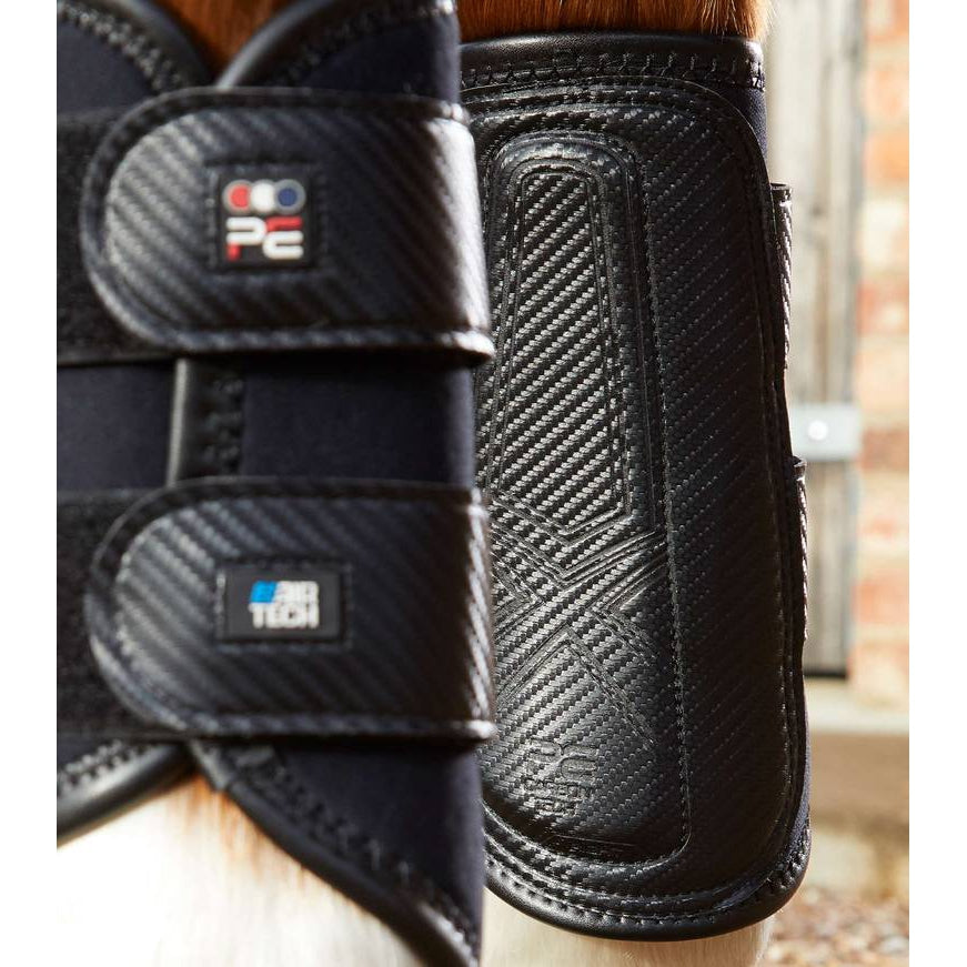 Carbon Air-Tech Double Locking Brushing Boots