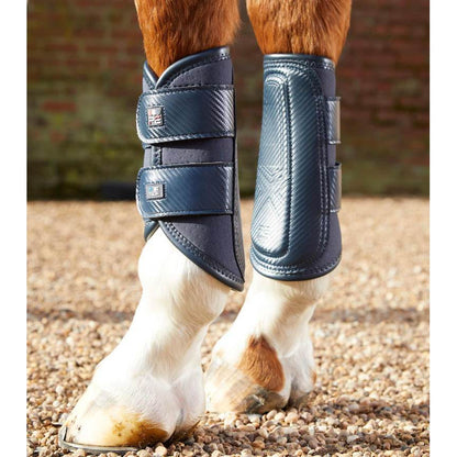 Carbon Air-Tech Double Locking Brushing Boots