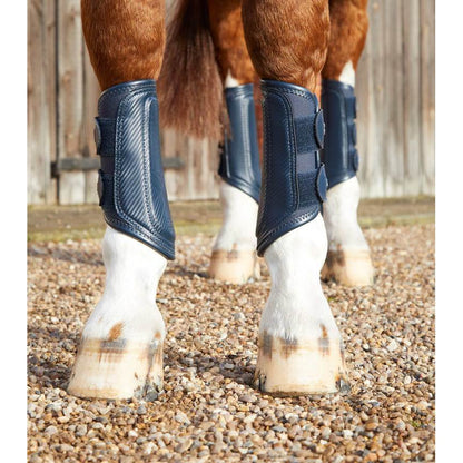 Carbon Air-Tech Double Locking Brushing Boots