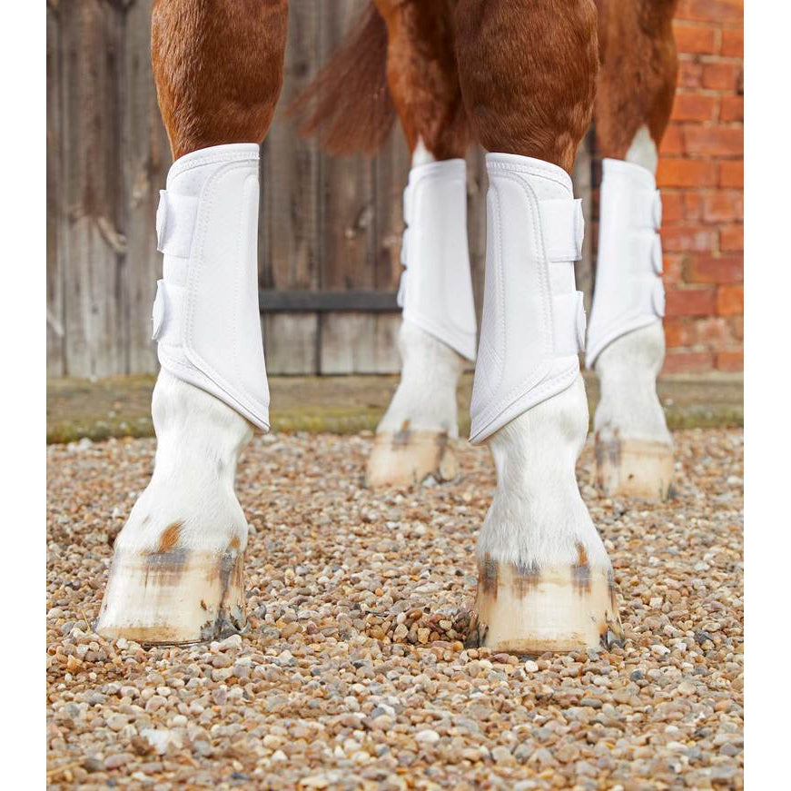 Carbon Air-Tech Double Locking Brushing Boots
