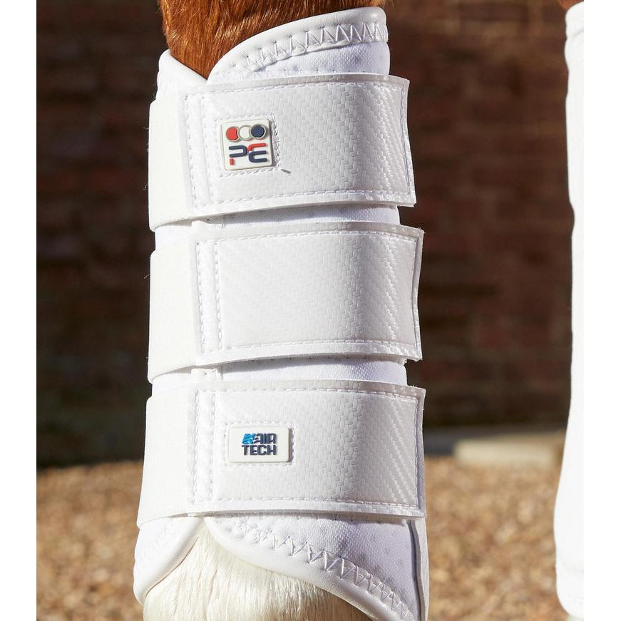 Carbon Air-Tech Single Locking Brushing Boots