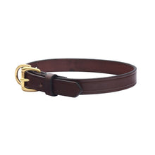 Load image into Gallery viewer, Flat Leather Dog Collar