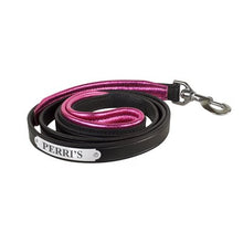 Load image into Gallery viewer, Padded Leather Dog Leash with Plate