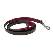 Load image into Gallery viewer, Skinny Padded Leather Dog Leash