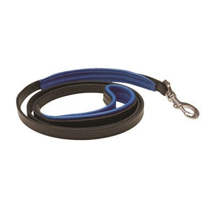 Skinny Padded Leather Dog Leash